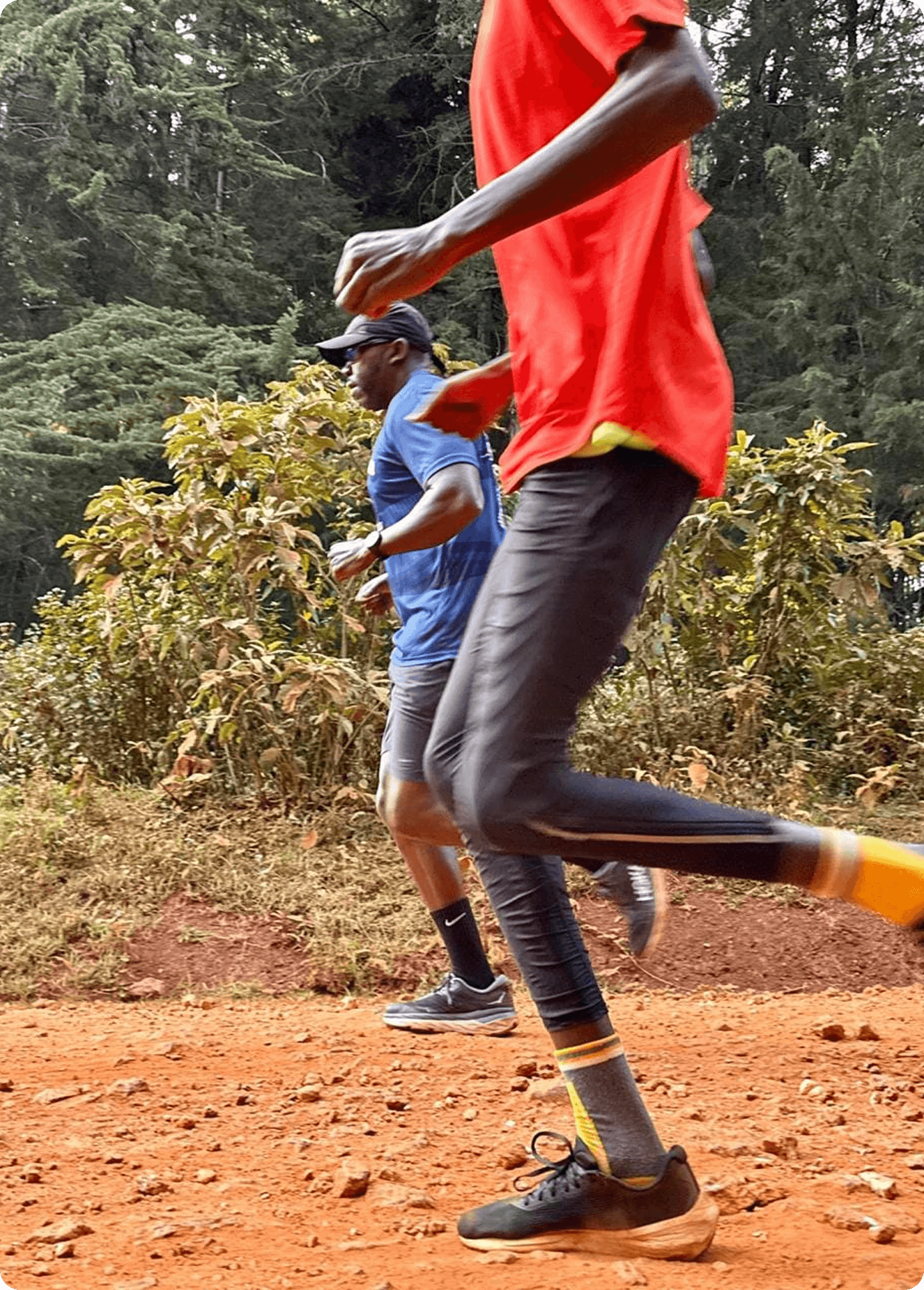 Foundation supporters walking together outdoors