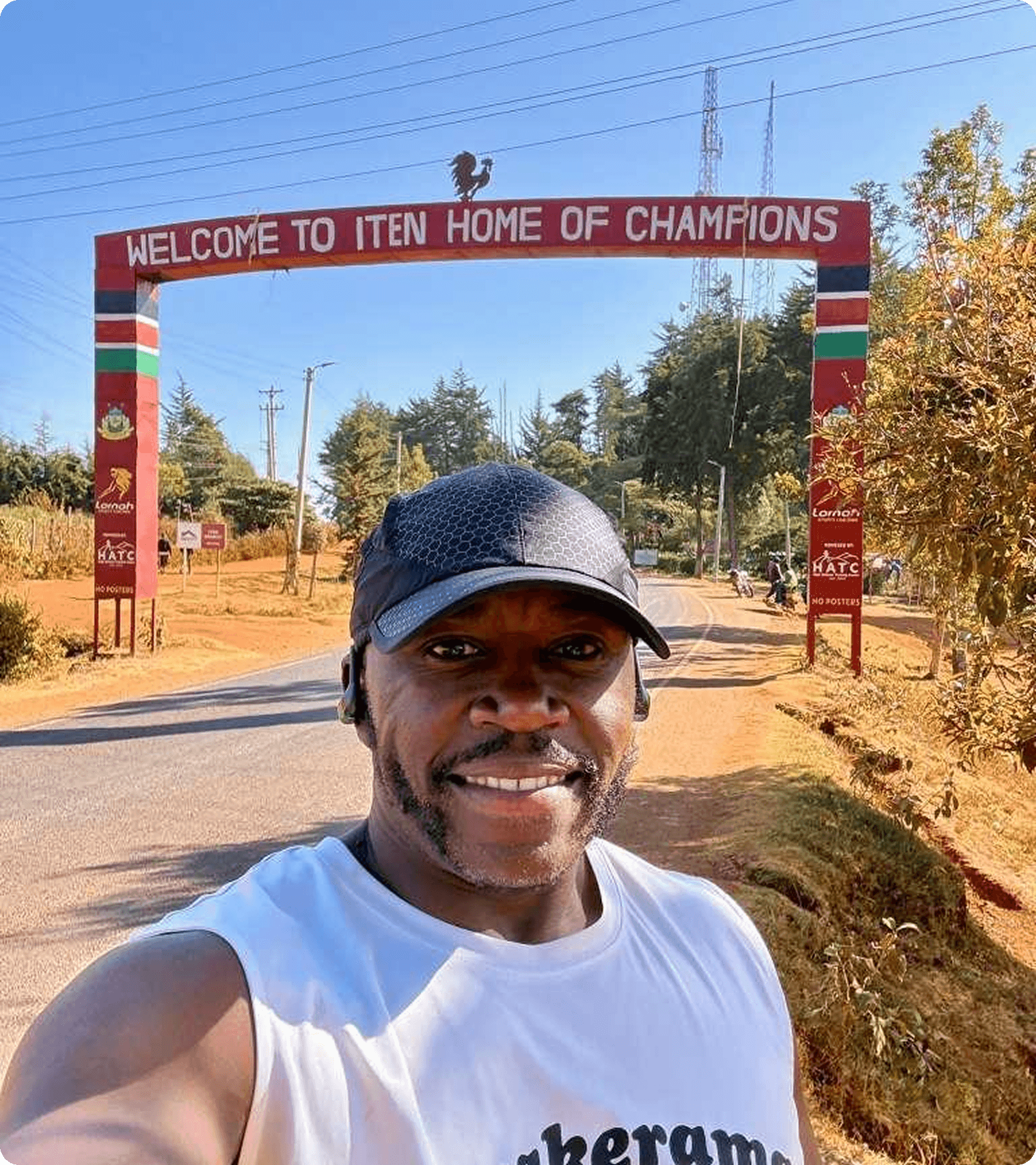 Volunteer documenting the Boston Marathon support campaign